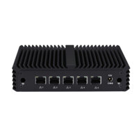 Wholesales Intel Celeron J4125 Quad Core Mini Router Soft Router,5 intel I255-V NICs for pfSense OPNsense VyOS  Firewall