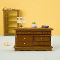 Whphous  1 / 12 Nhà Búp Bê Mô Phỏng Tủ Tivi Đầu Giường Mô Hình Nhà Búp Bê Thu Nhỏ Đồ Nội Thất Trang Trí Nhà Búp Bê Phụ Kiện Nhà Đẹp