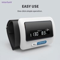 [Whphous] Máy đo huyết áp loại cánh tay Máy đo huyết áp điện tử kỹ thuật số Sphygmomanomet Máy đo nhịp tim tự động Vòng đeo tay dài [MỚI]