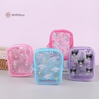 Whphous  Túi đựng mỹ phẩm trong suốt Hộp đựng đồ vệ sinh di động Túi đựng đồ trang điểm Đồ chơi đẹp