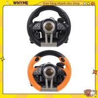 WHYME Vô lăng chơi game Xoay 180 độ Tay lái có nhạy cao mái chèo cho PC