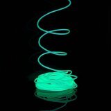 Whyus store 5M Flexible EL Neon Light Glow Strip Rope Wire Tube+12V Inverter for Car Vehicle(Green)