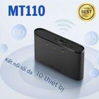 Wi Fi Di Động 4G LTE  Mercusys MT110 Tốc độ 150Mbps, Pin 2100 mAh, Hỗ trợ chuẩn LTE Cat 4 (Cat 150/50 Mbps)