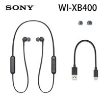 Wi-Xb400 SONY Chính Hãng Tai Nghe Nhét Tai Không Dây Siêu Trầm Có Bluetooth Sạc Nhanh Trình Điều Khiển 12Mm