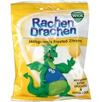 WICK Rachen Drachen Halsgummi Zitrone, 75 g