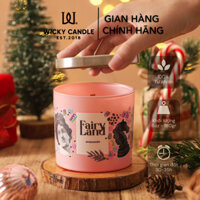 Wicky Candle - Nến thơm Fairy Land hương vanilla ngọt ngào 5.8oz