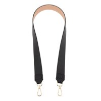 Wide Handbag Strap Replacement Crossbody Shoulder Bag Pu Leather Belt - Black 2