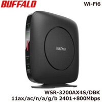Wifi Buffalo WSR-3200AX4S thế hệ 6 mới nhất, chuẩn 11AX/11AC, MESH bền bỉ (Modem, router, wifi, repeater, mesh)