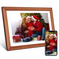 WiFi Digital Photo Frame 10 inch HD IPS Touch Screen, Auto-Rotate Built-in16GB Storage, Wall-Mountable, Share Moments Instantly via Cell Phone, App...