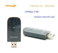 Wifi Không Dây USB F7D1101 V2 Wi-Fi Adapter Ralink RT3370L 802.11N 150 Mbps Mạng WLAN Thẻ Dành Cho Máy Tính Để Bàn và Laptop Windows 7/8