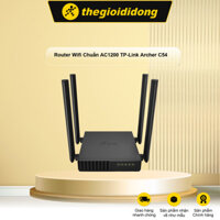Wifi Router Chuẩn AC1200 TP-LINK Archer C54 Đen