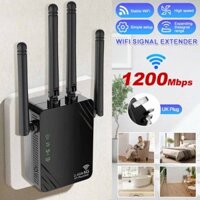 WiFi Signal Extender Internet Booster Range Repeater 1200Mbps With Ethernet Port