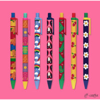 Wiggle Wiggle Pattern Ball Pen 7 Types