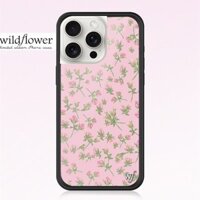 Wildflower Baby Pink Posie Rosie wf Ốp lưng iPhone 15 14 Plus 12 13 Pro Max Acrylic Cứng Vỏ Chống Sốc Ốp Lưng