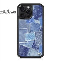 Wildflower Cowboy Patchwork wf Ốp lưng iPhone 15 14 Plus 12 13 Pro Max Acrylic Cứng Vỏ Chống Sốc Ốp Lưng