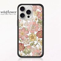 Wildflower Lilypad Hoa wf Ốp lưng iPhone 15 14 Plus 12 13 Pro Max Acrylic Cứng Vỏ Chống Sốc Mặt Sau