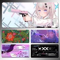 Wildlotus qck Tấm Lót Chuột Chơi Game csgo Dày Tùy Chỉnh Kích Thước Ngoại Cỡ