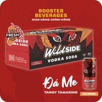 WildSide Vodka Soda Đá Me - Thùng 10 Lon (330ml)