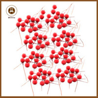 Wilitto 100 Chiếc Xốp Nhân Tạo Quả Cho Năm Mới Hoa Giả Đẹp Xuất Hiện Giáng Sinh Mô Phỏng Cây Chống Phai Màu