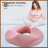 Wilitto Bệnh trĩ Pad Đệm ngồi xe lăn Bộ nhớ thoải mái Miếng đệm ghế xốp để giảm bệnh trĩ Đệm ghế chống trượt cho ghế ăn Ghế văn phòng Hỗ trợ cơ thể