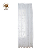 Wilitto Mable Grain Drape Phòng Khách Ban Công Cửa Sổ Vải tuyn Voile Sheer Màn Trang Trí