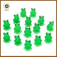 Wilitto Nhỏ Ếch Nhân Vật Dạ Quang Ếch Trang Trí 15 Chiếc Phát Sáng Trong Bóng Tối Nhỏ Tượng Ếch Nhỏ Trang Trí Máy Tính Để Bàn Dạ Quang Đồ trang trí Động Vật Tượng Điêu Khắc Ếch Thu Nhỏ