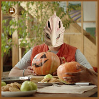 Wilitto Phim Cổ Điển Masque Halloween Bọ Cánh Cứng Ma Ma Masque Full Head Cao Su Masque Halloween Cosplay Masque Cho Trang Phục Đảng Barbara Và Adam Masque Cho Người Mua Đông Nam