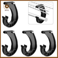 Wilitto Tiết Kiệm Không Gian Tủ Quần Áo Móc Có Thể Điều Chỉnh Treo Tủ Quần Áo Cần Hỗ Trợ Móc Dễ Dàng Lắp Đặt Chân Đế Hình Chữ J Cho Tủ Quần Áo Chắc Chắn Giá Đỡ Cần Bộ 4 Đông Nam Á