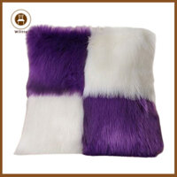 Wilitto Ứng dụng rộng rãi Vỏ gối cho ký túc xá Sofa lông thú giả Vỏ gối trang trí thoải mái