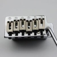 Wilkinson WOV02 6 Vít Loại ST Đàn Guitar Điện Tremolo Hệ Thống Cầu Cho Strat Guitar Chrome Bạc