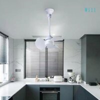 Will E27 Quạt Điện 10W 1000RPM Quạt Làm Mát Cho Văn Phòng Trong Nhà Quạt Trần 6 Inch Quạt Đèn Chùm 360 Độ Adjus