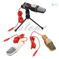 Will Professional Micro Condenser Mic Card âm thanh PC Máy tính Ghi âm USB