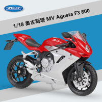 Willie WELLY1: 18 Augusta MV Agusta F3 800 Mô Hình Xe Máy Hợp Kim Mô Phỏng