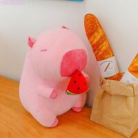 Willisme Màu Hồng Dưa Hấu Capibara Búp Bê Sang Trọng, Mô Phỏng Búp Bê Vải Thể Thao Capibara Đồ Chơi Sang Trọng, Gối Ngủ Búp Bê Dễ Thương Mềm Capibara Anime Đồ Chơi Lông Tơ Đồ Chơi Giáng Sinh
