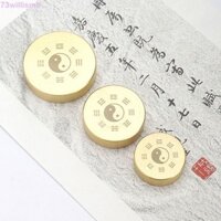 Willisme Paperweight Brush Rest, BaGua Phong Cách Trung Hoa Đa Năng Paperweights, Sáng Tạo Giữ Giấy Kim Loại Trang Trí Bằng Đồng Nguyên Chất Thư Pháp Vật Dụng Văn Phòng