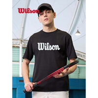 Wilson Soft Premium Quần Áo Tennis Chuyên Nghiệp Top Nam 100% Cotton Cao Cấp Áo Thun Thể Thao 218