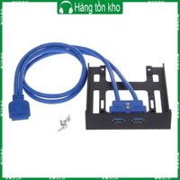 Win 20 Pin 3 5 Floppy Bay Front Panel 2 Cổng USB 3 0 Mở Rộng Adapter Kết Nối