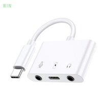Win 3 5mm Jack cắm tai nghe Bộ chia cho điện thoại di động Máy tính Thẻ âm thanh trực tiếp