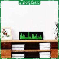 Win Âm nhạc Màn hình phổ 20 hiệu ứng động Cảm biến giọng nói Máy phân tích bán tải có đồng hồ 384 đèn LED 1624 Nhịp điệu phân đoạn Lig