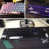 Win PBT Năm Mặt Nhuộm Keycap Space Bar 6 25u Esc Entre Chìa Khóa Cho Đường Triều Đại Hồ Sơ Keycaps Cho DIY Cơ Khí