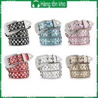 Win Sáng Nữ Quần Jean Váy Thắt Lưng Dây Xích Thời Trang Full Kim Cương Giả Thắt Lưng