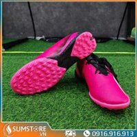 Winbro – Giày Bóng Đá Cổ Cao Xspeed II Hồng (May Full Đế TF)