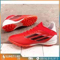 WINBRO – Giày Đá Bóng XSpeed Cổ Cao Đinh TF Đỏ