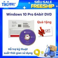 Windows 10 Pro 64-bit Eng Intl 1pk DSP OEI DVD - Hàng Chính Hãng