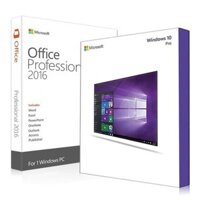 Windows 10 Pro + Office 2016 Professional Key