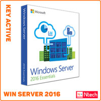 Windows Server 2016 Essentials 64 bit Key KH Trọn Đời
