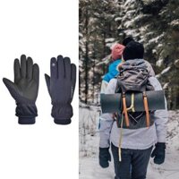 Windproof Gloves Touchscreen Thermal Fleece Sports Snowboarding HX 102 Black - HX 102 Blue