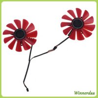 Winn 2 Chiếc 85 Mm RX-570-RS RX-580-RS FD10U12S9-C Quạt Cho XFX RX470 RX570 RS RX580 RS Card Đồ Họa Video Làm Mát Thay Thế