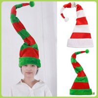 Winn Dài Sọc Sang Trọng Mũ Ông Già Noel Pompom Giáng Sinh Yêu Tinh Mũ Ngày Lễ Phụ Kiện Tiệc