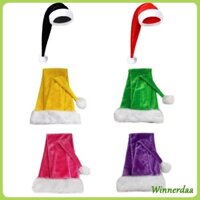 Winn Mũ Giáng Sinh Dài Mũ Tiệc Giáng Sinh Sang Trọng Ông Già Noel Mũ Trang Trí Tiệc Giáng Sinh